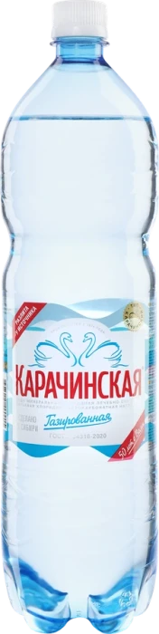 Вода минеральная КАРАЧИНСКАЯ природная лечебно-столовая газированная, 1.5L