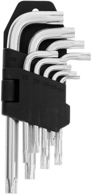 Набор ключей ЛОМ, TORX Tamper, TT10 - TT50, 9 шт.