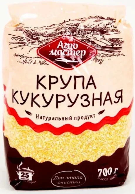 Крупа Кукурузная Агромастер 700гр