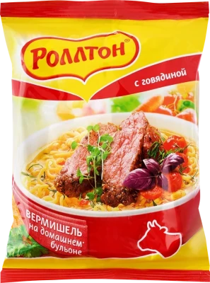 Бульон РОЛЛТОН  с говядиной, 60г