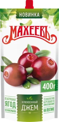 Джем Махеев 400гр Клюква 