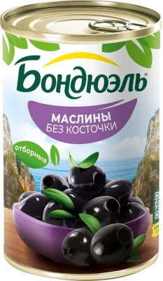 Маслины без косточки БОНДЮЭЛЬ, 314мл