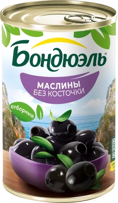 Маслины без косточки БОНДЮЭЛЬ, 314мл