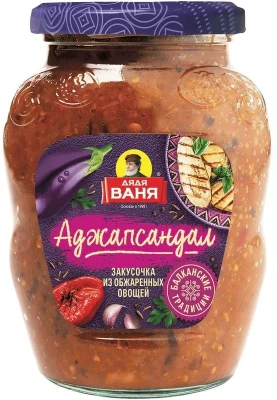 Закуска из баклажанов прованские травы Дядя Ваня 350г 