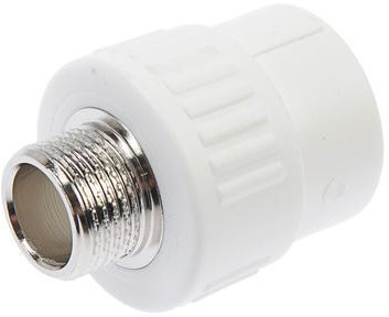 Муфта комбинированная OTMO, d=25 мм x 1/2", наружная резьба, полипропиленовая