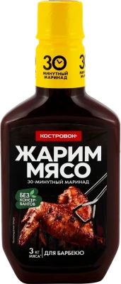 КОСТРОВОК маринад для барбекю 0,3л