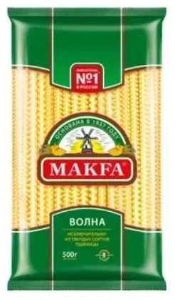 Makfa Макаронные изделия Волна, 500 гр.