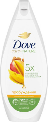 Крем-гель для душа DOVE с маслом миндаля и манго, 250мл 