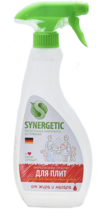 Средство чистящее "Synergetic", для плит, 500 мл