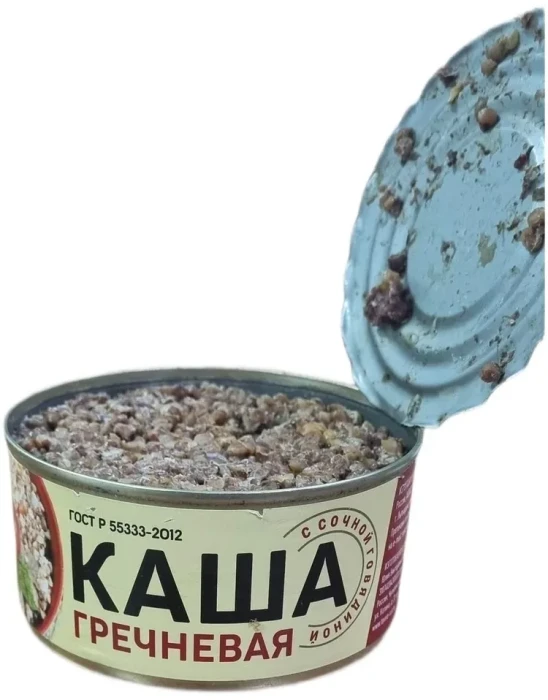 Каша гречневая с говядиной ГОСТ 325гр. Таврия 
